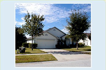 Front view of Villa