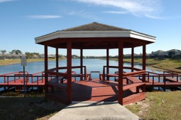Sunset Lakes relaxation area