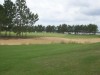 View over golf course