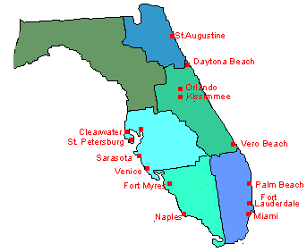 orlando villa rental map 