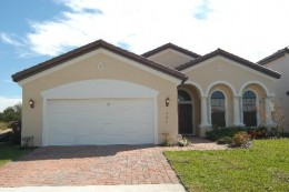 Front of Villa